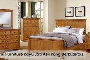 Ciri-Ciri Furniture Kayu Jati Asli