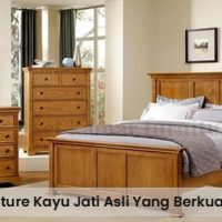 Ciri-Ciri Furniture Kayu Jati Asli