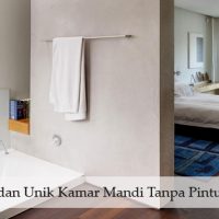 Kamar Mandi Tanpa Pintu