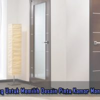 Tips Memilih Desain Pintu Kamar Mandi