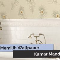 Memilih wallpaper dinidng kamar mandi